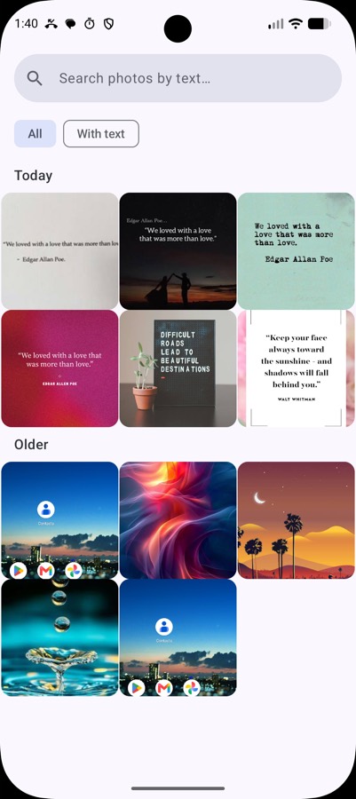 Cover image for: LocalPhotos: searching pictures by the words inside them, offline