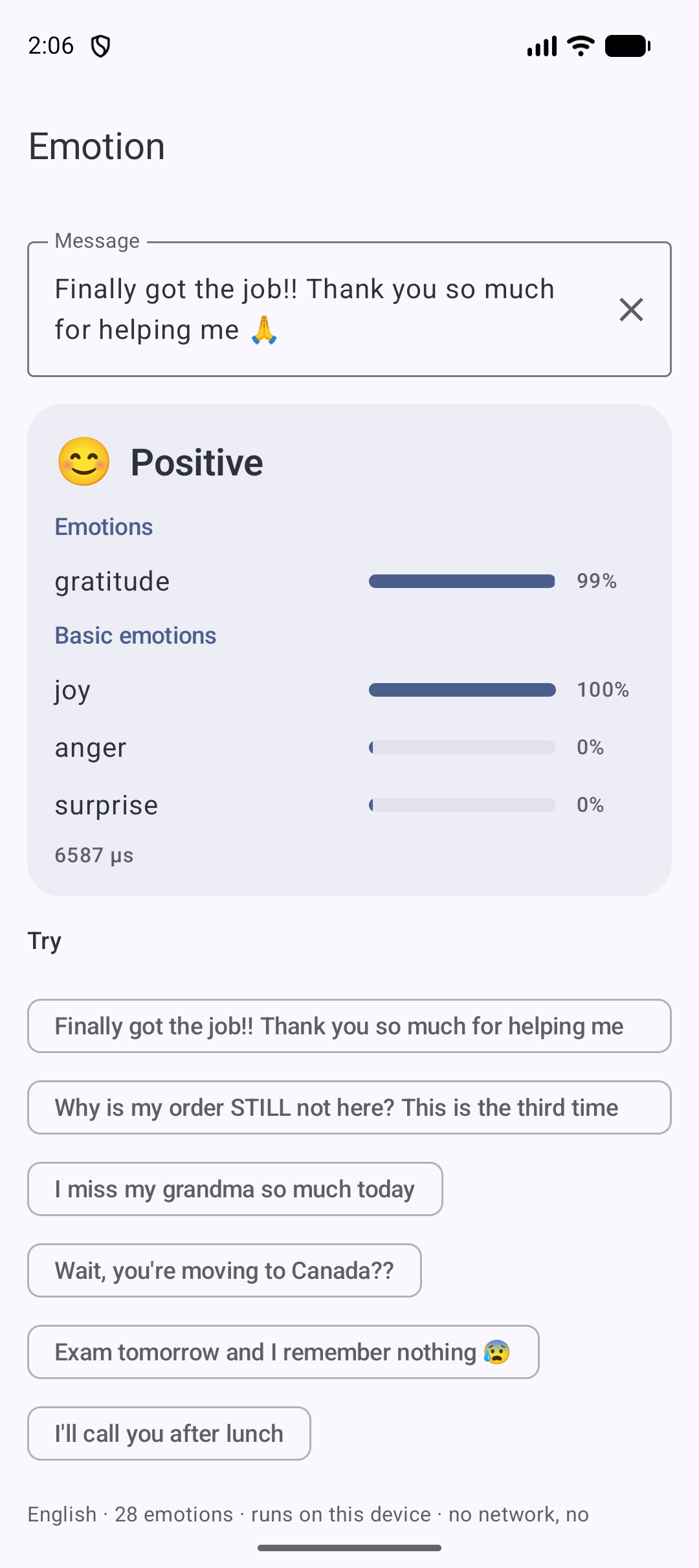 Gratitude
