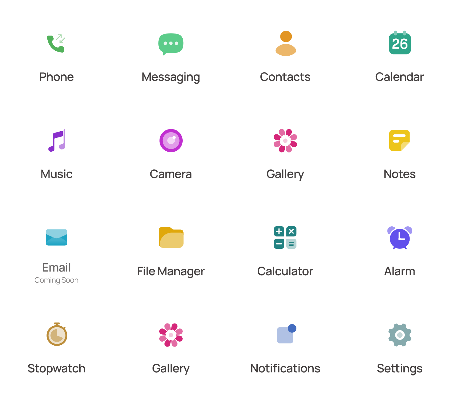 Keyphone system apps